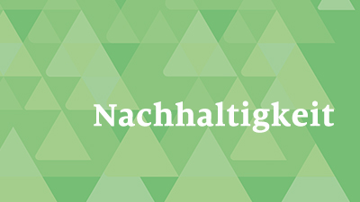 Nachhaltigkeit