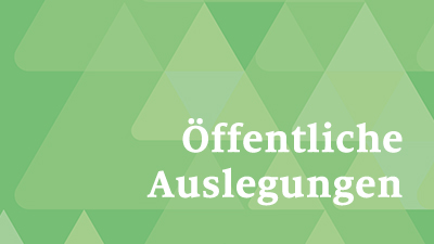 Öffentliche Auslegungen
