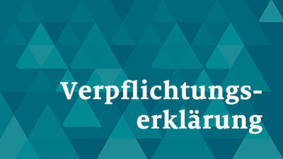 Verpflichungserklärung